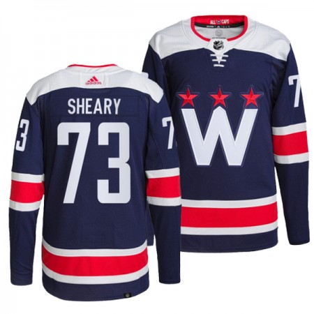 Miehille NHL Washington Capitals Pelipaita Conor Sheary 73 Adidas Kolmas Navy Authentic